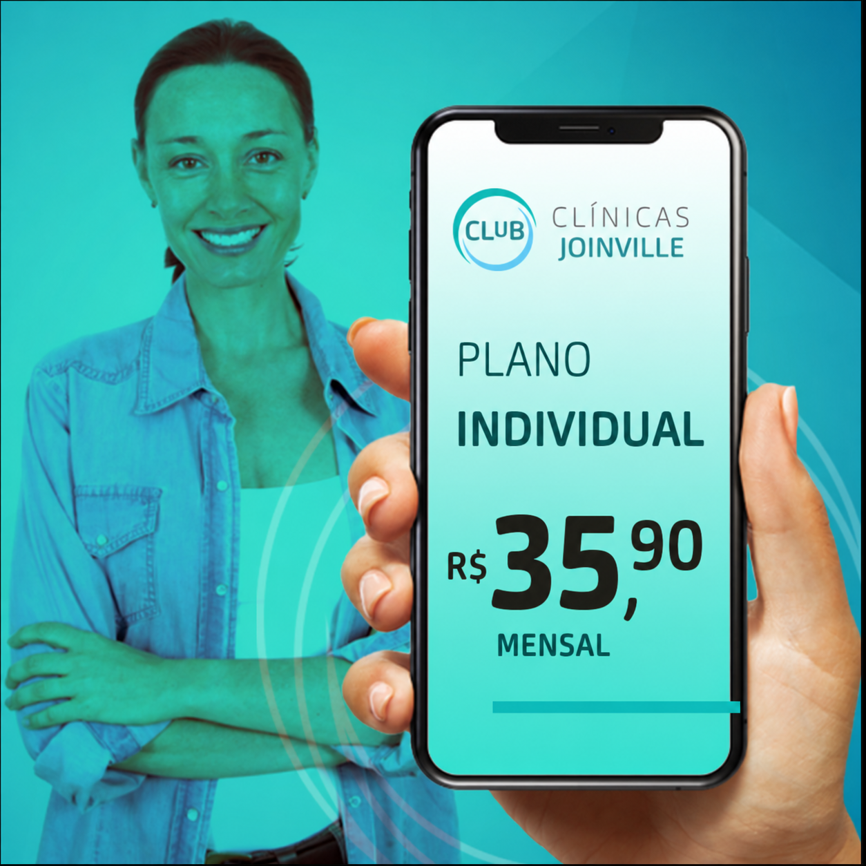 Plano Individual por R$ 35,90 mensais
